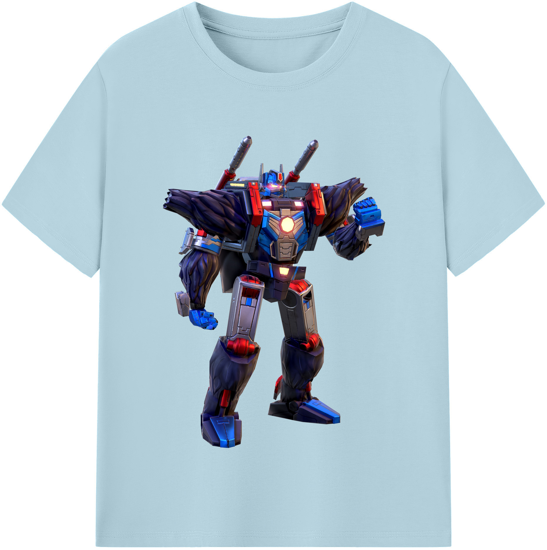 （画像用）  綿100％半袖Tシャツ（フロントプリント）